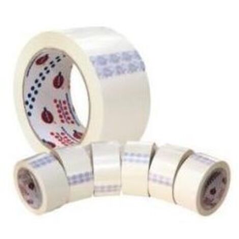 Eurocel Confezione 6 Nastro Imballo Pvc330 Bianco