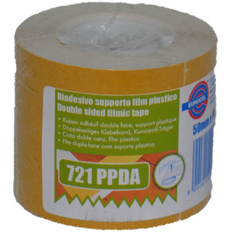 Eurocel Euro721 Ppda Nastro Biadesivo Bianco 50mmx10mt