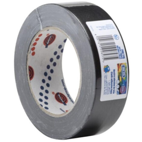 Eurocel Nastro Adesivo Telato TPA 200 Nero 19mm x 25mt per Decorazioni e Correzioni