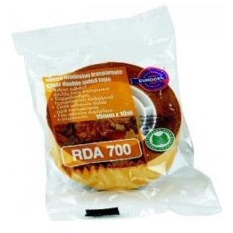 Eurocel Nastro Biadesivo 700RDA 25mm x 33m Trasparente per Ufficio