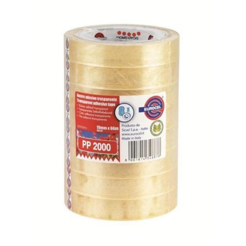 EUROCEL PP2000 66 m Trasparente 8 pz