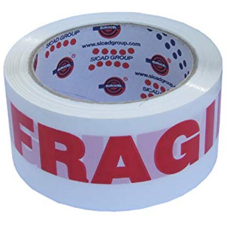 EUROCEL PP36NN Nastro adesivo Adatto per uso interno 66 m Polipropilene (PP) Rosso/bianco