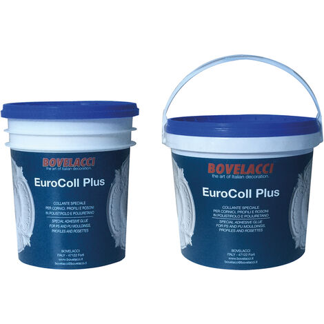 Eurocoll Plus Polystyrol-Klebstoff - Kg. 1,8 Bovelacci-Glas