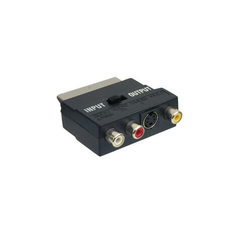 Adaptador peritelevisión con Minidin 4 pins Electro Dh 37.404/BT 8430552102297