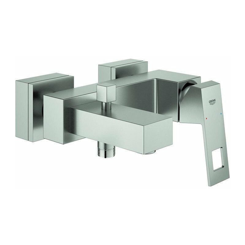 

EUROCUBE grifo monomando para bañera DN 15. Montaje en pared de acero