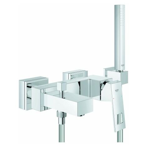 Grohe Mitigeur monocommande de baignoire Eurocube, DN 15, avec kit douche - 23141000