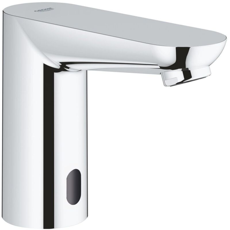 Grohe - Euroeco Cosmopolitan e Robinet de lavabo infrarouge sans Mitigeur avec batterie Longlife 6V chrome