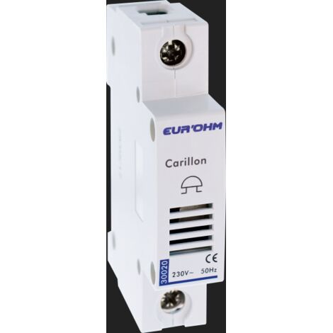 Eur'ohm 30020 Sonnerie/ronfleur Bobine 230V AC Rail DIN