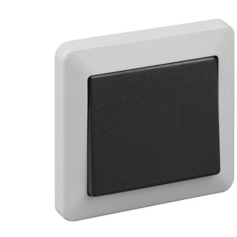 EUROHM OXXO INTERRUPTEUR VA ET VIENT ÉTANCHE COMPLET ENCASTRÉ BLANC IP55 - 60888