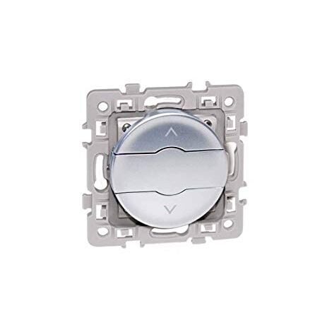 Interrupteur volets roulants 3 boutons blanc Square (60223)