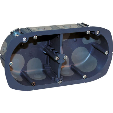 EUROHM XL ULTRA BOÎTE ENCASTREMENT DOUBLE MULTIMATÉRIAUX ÉTANCHE À L&039,AIR P40MM E71 - 52014