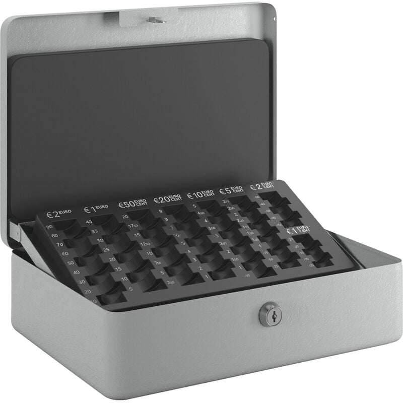 Eurokraftbasic - eurokraft basic, Caisse à monnaie, planche à compter, h x l x