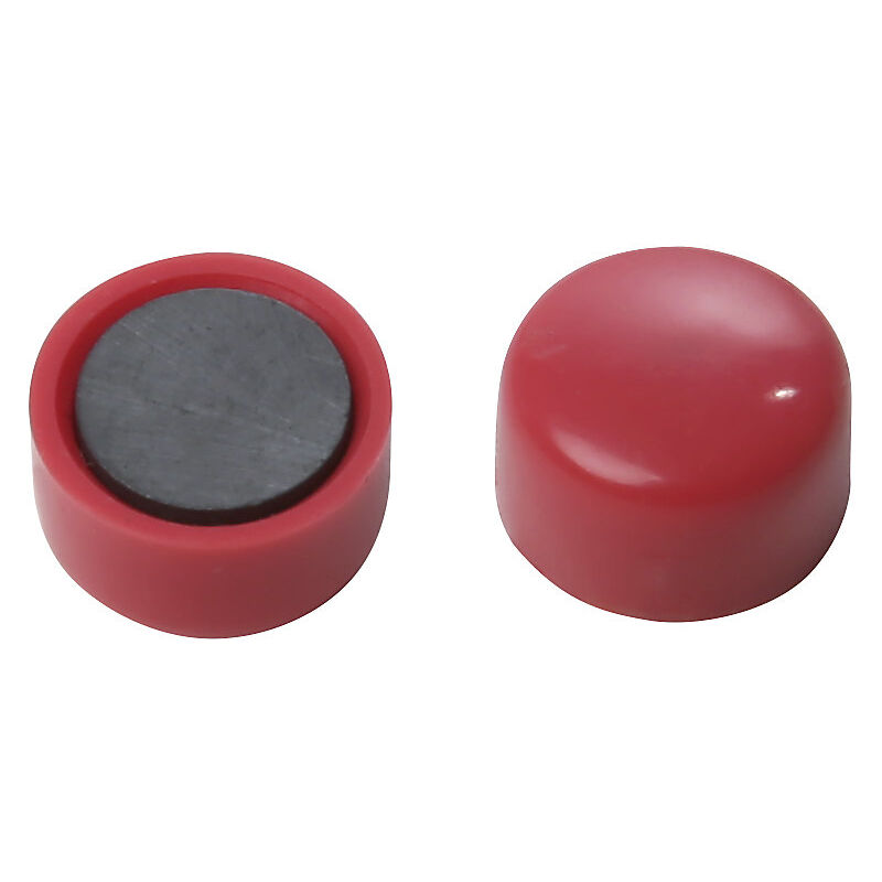 Eurokraftbasic - eurokraft basic, Plot magnétique rond en plastique, ø 10 mm,