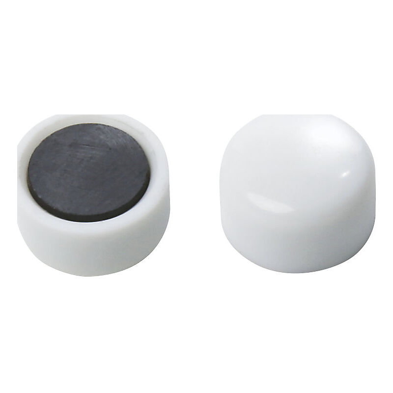 Eurokraftbasic - eurokraft basic, Plot magnétique rond en plastique, ø 10 mm,