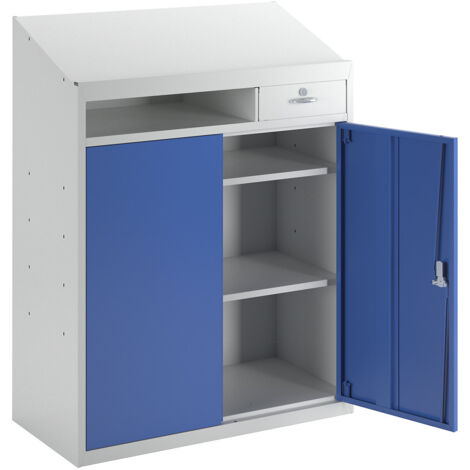 eurokraft basic, Armoire à outils avec pupitre, h x l x p1220 x