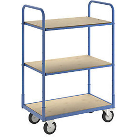 eurokraft basic  Carrello a ripiani Flex  portata 300 kg  3