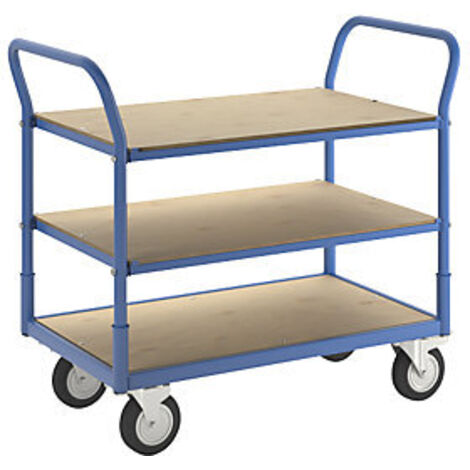 eurokraft basic  Carrello di servizio Flex  portata 300 kg  3