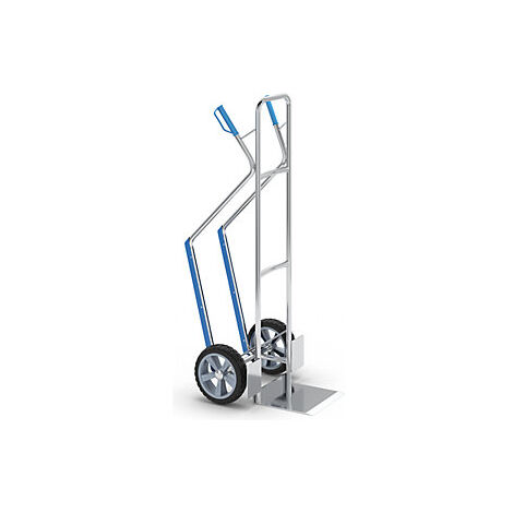 eurokraft basic  Carrello per sacchi in alluminio  piano di
