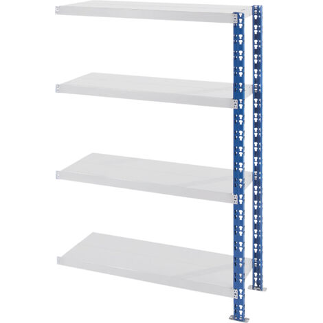 eurokraft basic, Rayonnage emboîtable, tablettes en tôle