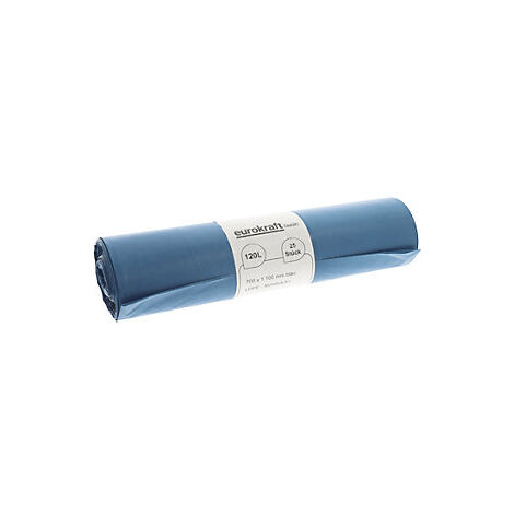 eurokraft basic  Sacchi per rifiuti  100% PCR LDPE  120 l  37