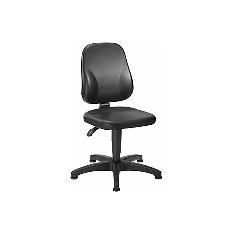 eurokraft basic  Sedia girevole da lavoro  similpelle  con