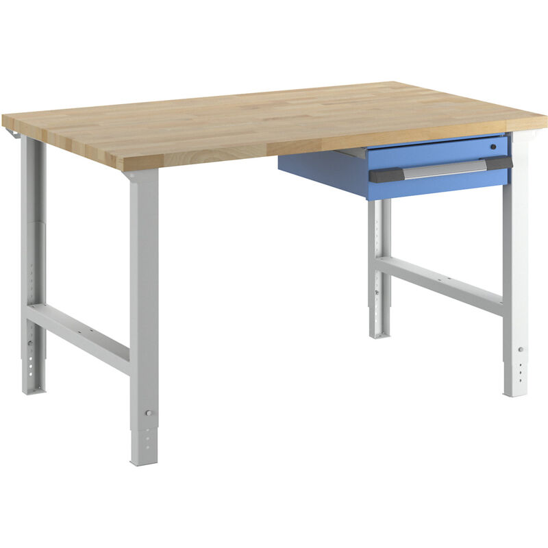 Eurokraftpro - eurokraft pro, Établi, système modulaire Série 7000, 1 tiroir