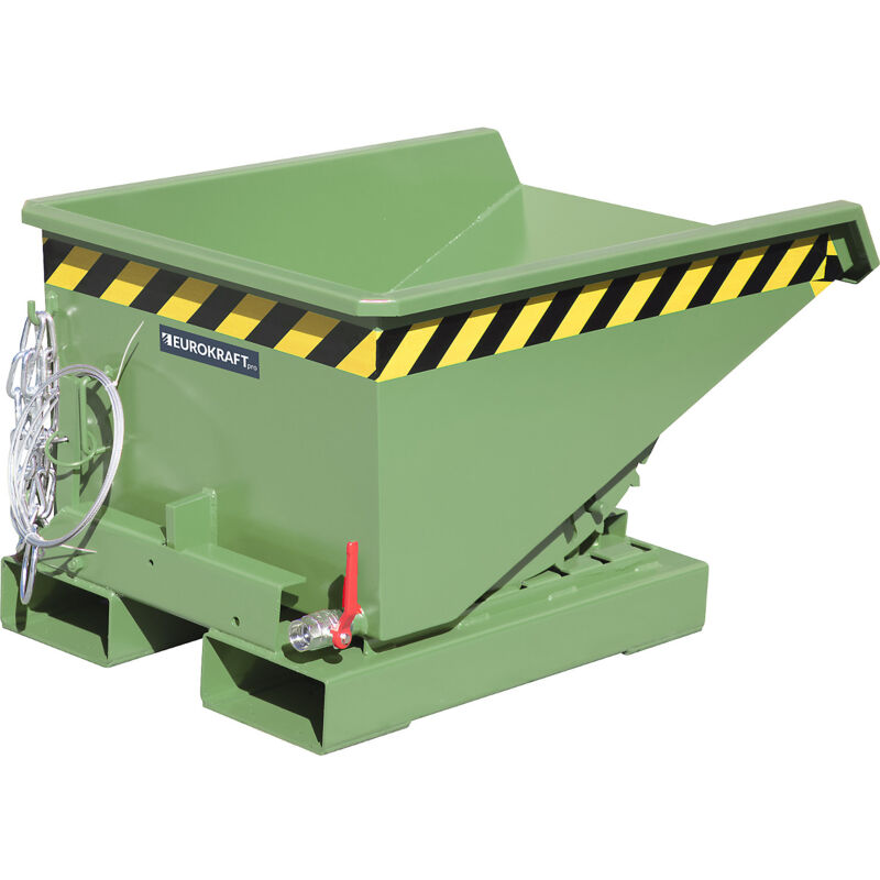 Bauer - eurokraft pro, Mini-benne basculante pour copeaux, capacité