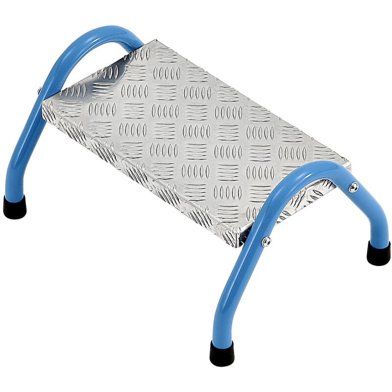 Eurokraft pro, Escabeau en tôle d'acier, standard, 1 marche,