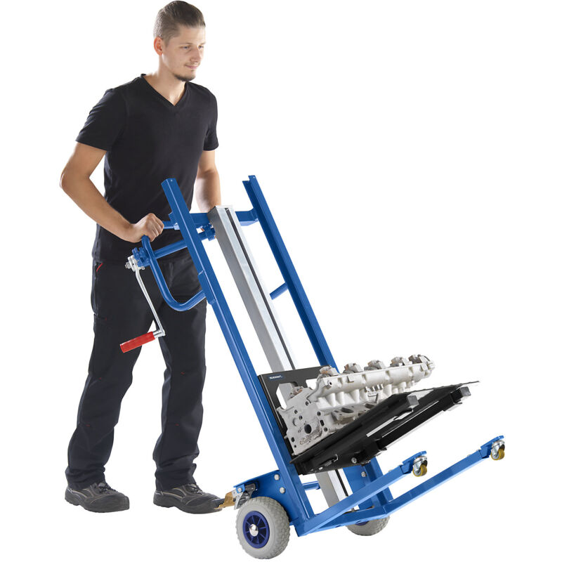 Eurokraftpro - eurokraft pro, Diable élévateur, avec plate-forme, plage de