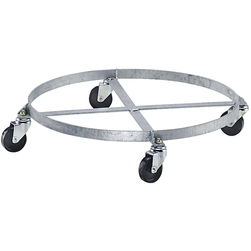 Eurokraftpro - eurokraft pro Plateau roulant pour fûts antistatique châssis