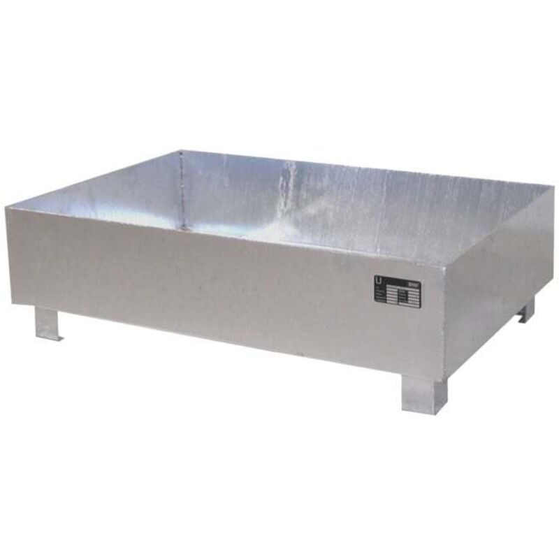 Bauer - eurokraft pro, Cuve de rétention en acier, l x l 1200 x 800 mm