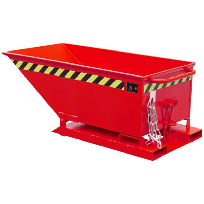 Bauer - eurokraft pro, Benne basculante à mécanisme rabattable, forme