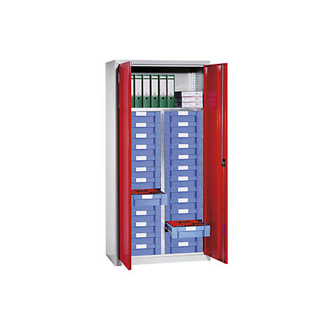 eurokraft pro  Armadio portamateriale e cassettiera  1 ripiano