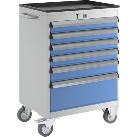 eurokraft pro, Armoire à tiroirs, mobile, h x l x p 850 x 600