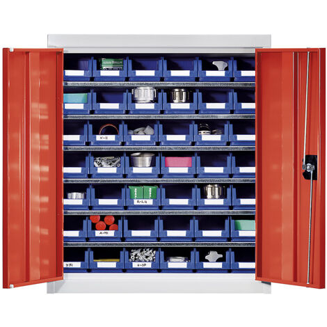 eurokraft pro, Armoire d'atelier avec bacs de stockage, hauteur
