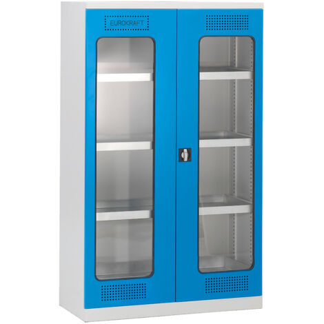 eurokraft pro, Armoire de sécurité, avec portes vitrées, 3