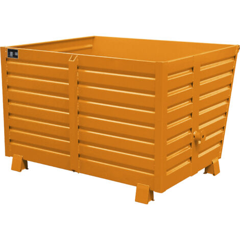 eurokraft pro, Benne basculante, emboîtable, volume 1,5 m³,