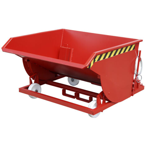 eurokraft pro, Benne basculante pour copeaux avec roues en