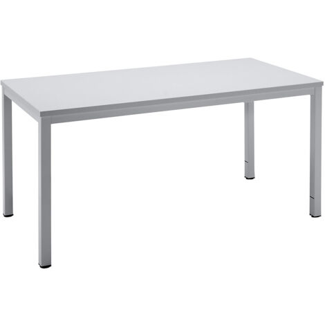 eurokraft pro, Bureau métallique, avec plateau HPL, h x l x p