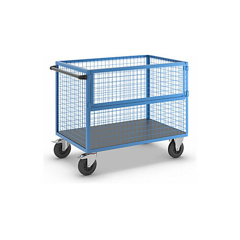 eurokraft pro  Carrello a cassone  pareti in reticolare