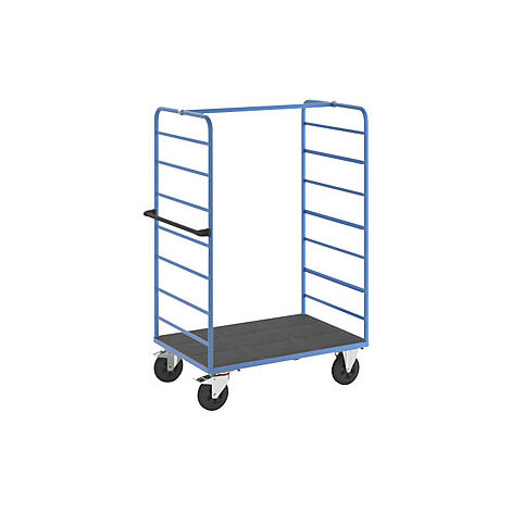 eurokraft pro  Carrello a ripiani  2 pannelli laterali 