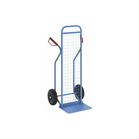 eurokraft pro  Carrello per sacchi con parete posteriore in