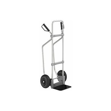eurokraft pro  Carrello per sacchi in alluminio con pattini 