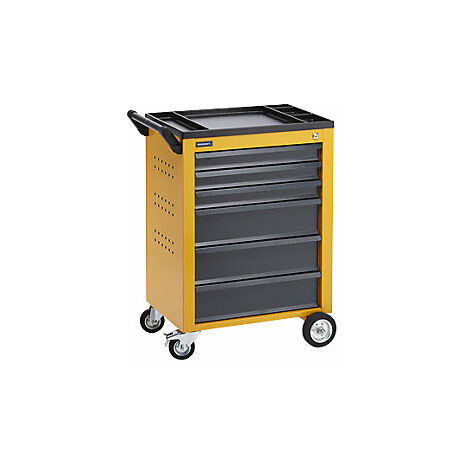 eurokraft pro  Carrello portattrezzi  6 cassetti con bloccaggio