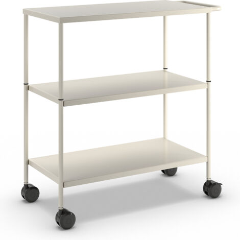 eurokraft pro, Chariot à plateaux, 3 plates-formes 795 x 400 mm
