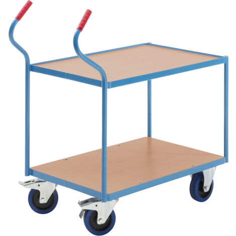 eurokraft pro, Chariot industriel à plateaux, pneumatiques à