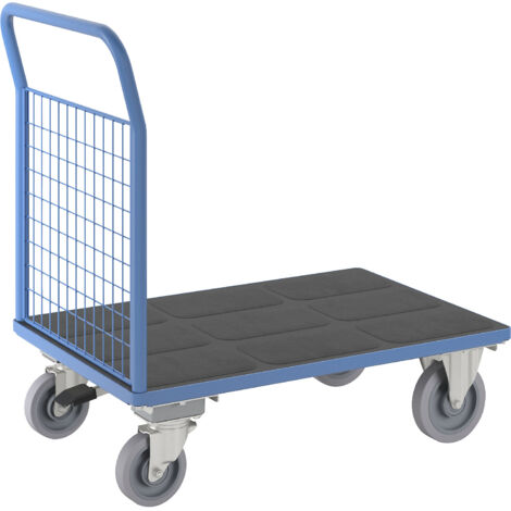 eurokraft pro, Chariot plate-forme, 1 paroi frontale grillagée