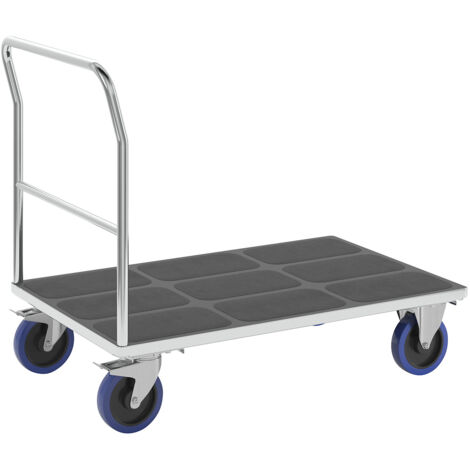 eurokraft pro, Chariot plate-forme avec barre de poussée