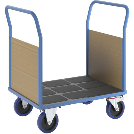 eurokraft pro, Chariot plate-forme avec panneaux en bois,