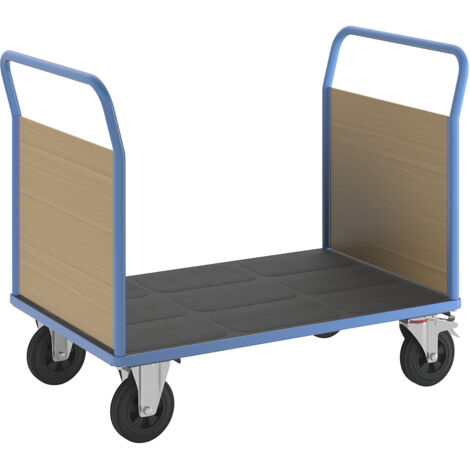 eurokraft pro, Chariot plate-forme avec panneaux en bois, avec
